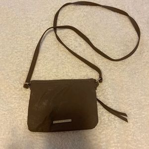 BCBG leather crossbody bag